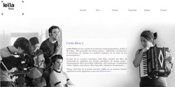 Site internet réalisé pour Leila Films