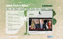 Cliquez pour voir l'aperçu du site internet Tout finira Bien en grand